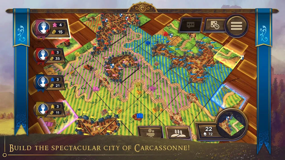 Carcassonne v1.10 APK + MOD (Unlocked)