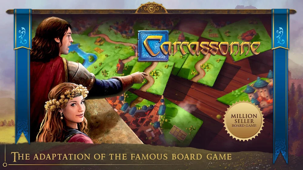 Carcassonne v1.10 APK + MOD (Unlocked)