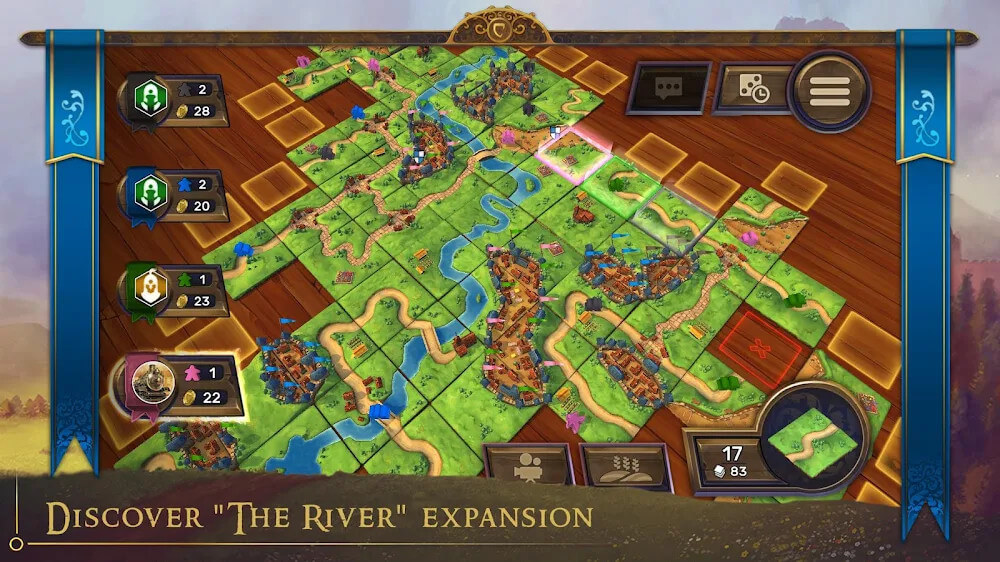 Carcassonne v1.10 APK + MOD (Unlocked)