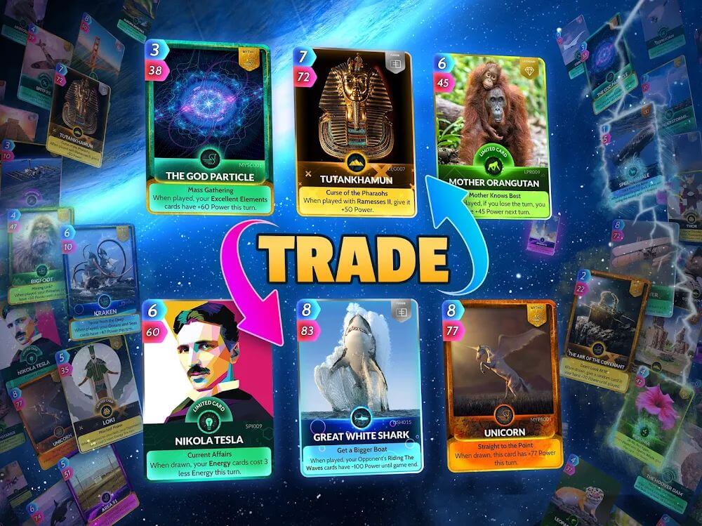 Cards, Universe & Everything v2.9.8 MOD APK (No Energy Cost)