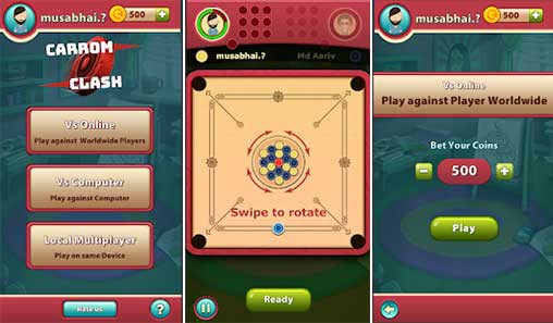 Carrom Clash 1.31 Apk + Mod (Coins) for Android