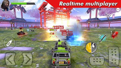 Cars Battle Royal: Overload 2.0.2 Apk + Mod Gold + Data for Android