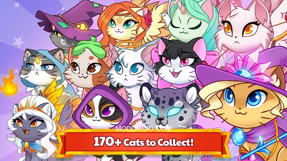 Castle Cats v3.3.1 MOD APK (Free Shopping)