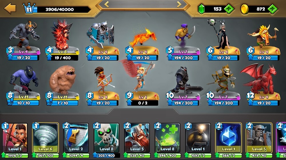 Castle Crush: Epic Battle v6.3.5 MOD APK (Free Summon Cards)