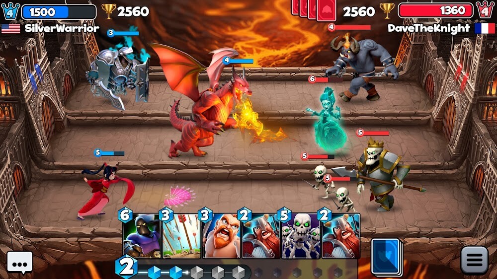 Castle Crush: Epic Battle v6.3.5 MOD APK (Free Summon Cards)