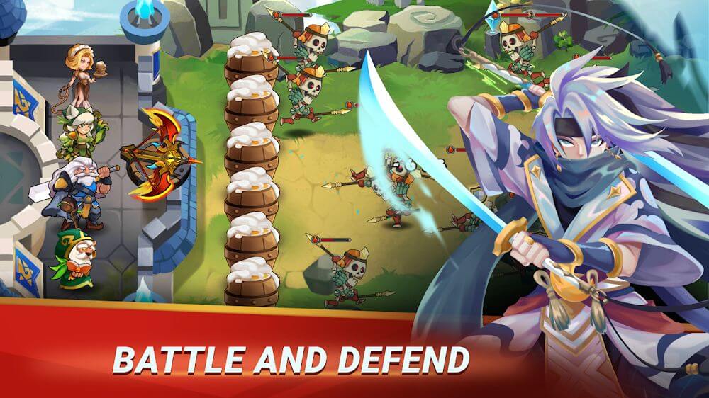 Castle Defender v2.0.4 MOD APK (Unlimited Money)