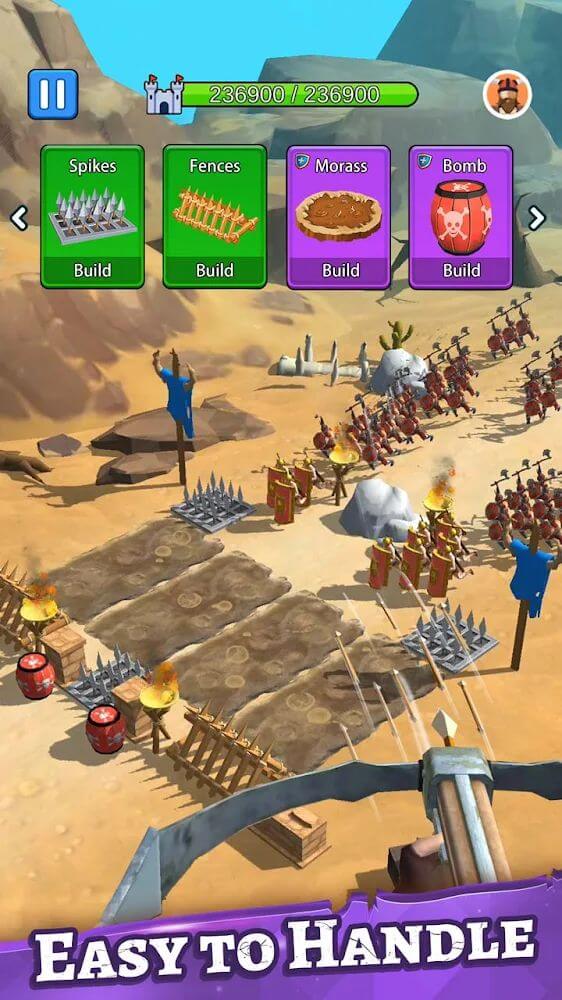 Castle War: Empire Archer v1.0.21 MOD APK (VIP Unlocked/Gold)