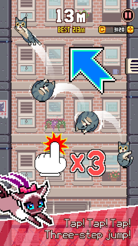 Cat Jump v1.1.209 MOD APK (Unlimited Money)