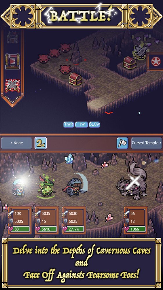 Cave Heroes: Idle Dungeon Crawler v1.8.3 MOD APK (Unlimited Money/Resources) Download