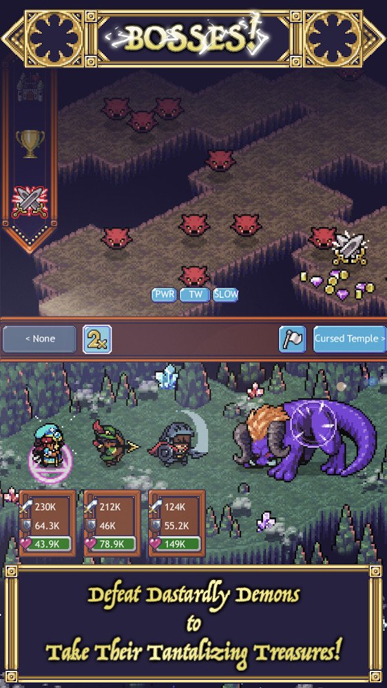 Cave Heroes: Idle Dungeon Crawler v1.8.3 MOD APK (Unlimited Money/Resources) Download