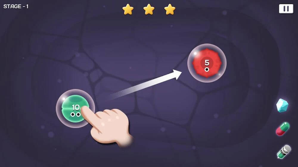 Cell Expansion Wars v1.2.3 MOD APK (Unlimited Money)