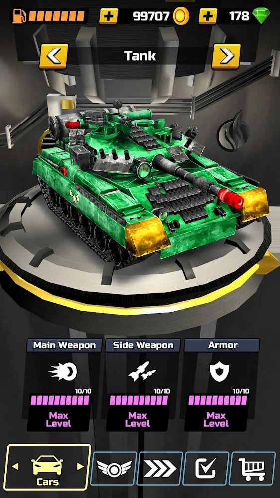 Chaos Road: Combat Racing v5.12.4 MOD APK (Damage Multiplier, God Mode)