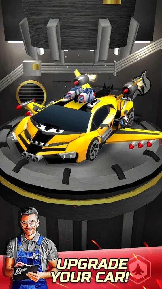 Chaos Road: Combat Racing v5.12.4 MOD APK (Damage Multiplier, God Mode)