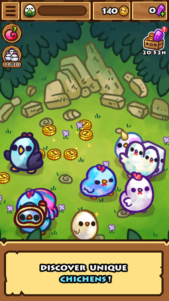 Chichens v1.15.7 MOD APK (Free Shopping)