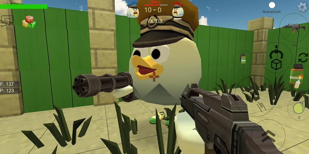 Chicken Gun v4.2.02 MOD APK (Unlimited Money/Mega Menu)