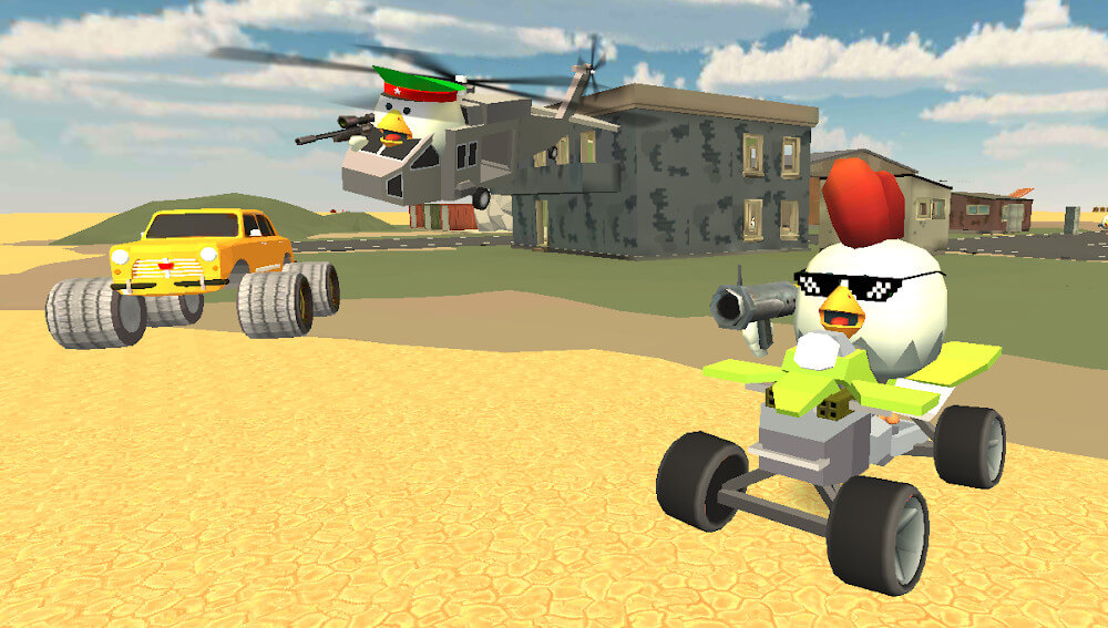 Chicken Gun v4.2.02 MOD APK (Unlimited Money/Mega Menu)