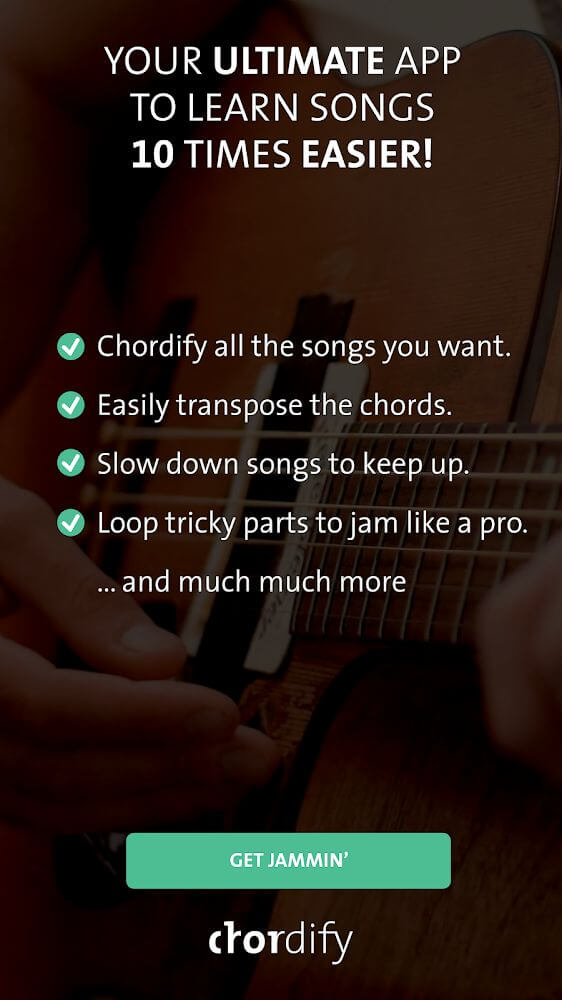 Chordify v1868 MOD APK (Premium Unlocked)