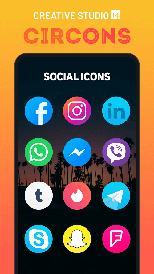 Circons: Circle Icon Pack v7.4.1 APK (Full Version)