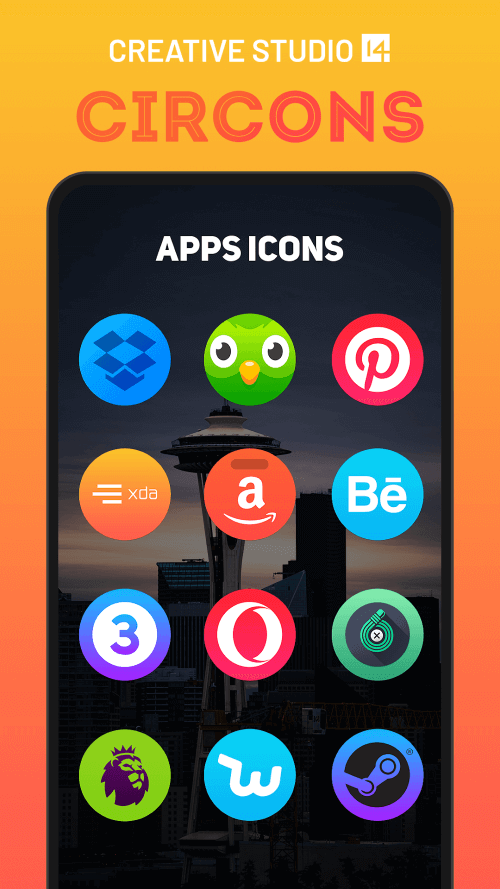 Circons: Circle Icon Pack v7.4.1 APK (Full Version)