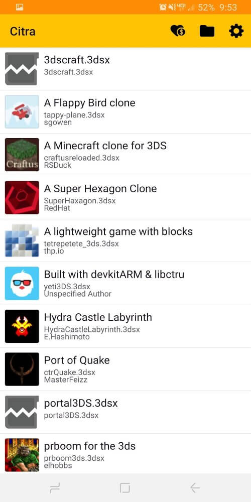 Citra Emulator v518f723 MOD APK (Premium Unlocked)