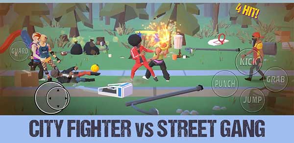 City Fighter vs Street Gang 2.1.6 Apk + Mod (Money) for Android