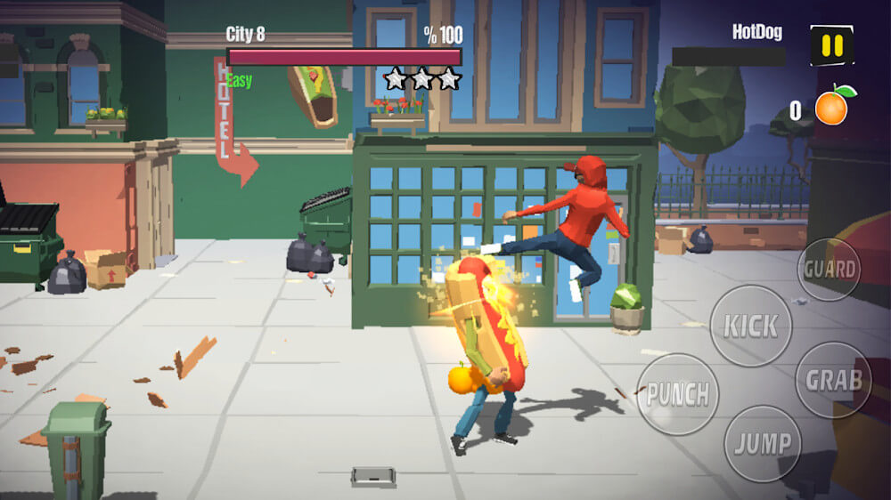 City Fighter vs Street Gang v3.3.1 MOD APK (God Mode, One Hit)