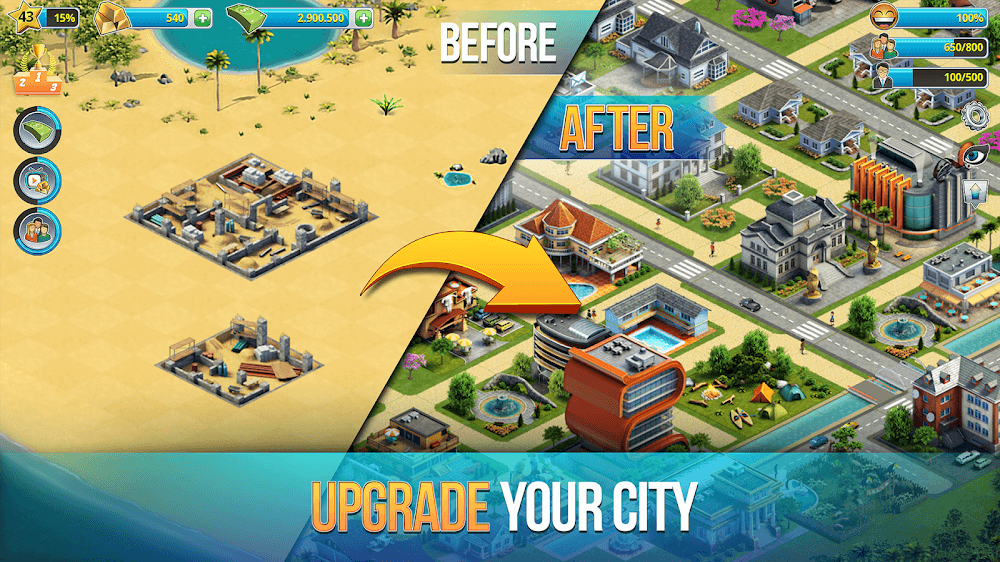 City Island 3 v3.7.0 MOD APK (Unlimited Money)