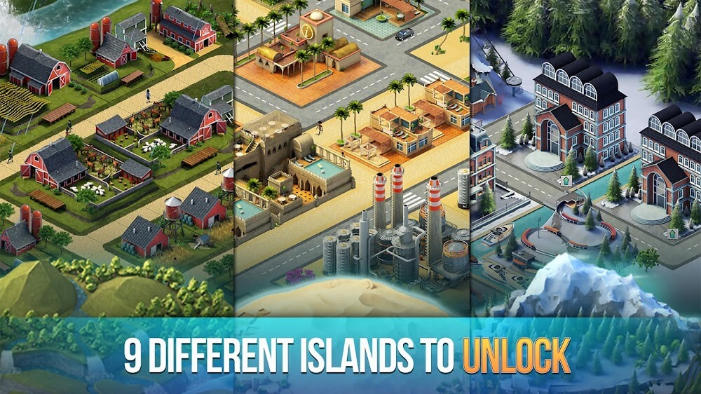 City Island 3 v3.7.1 MOD APK (Unlimited Money, Unlocked)