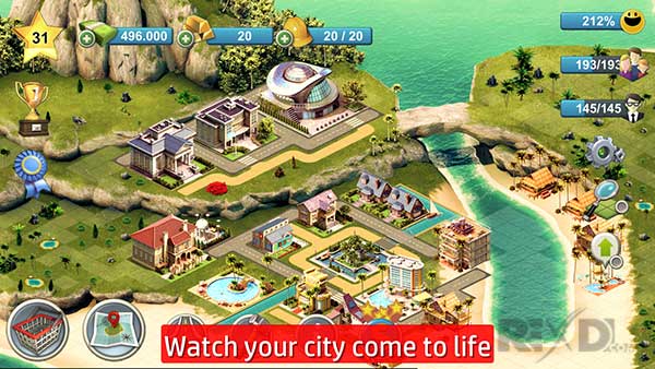 City Island 4 Sim Tycoon (HD) 3.2.1 Apk + Mod (Money) Android