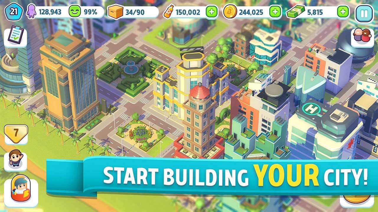 City Mania MOD APK 1.9.2a (Unlimited Money)