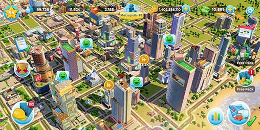 Citytopia 3.0.24 Apk + Mod (Money) + Data for Android