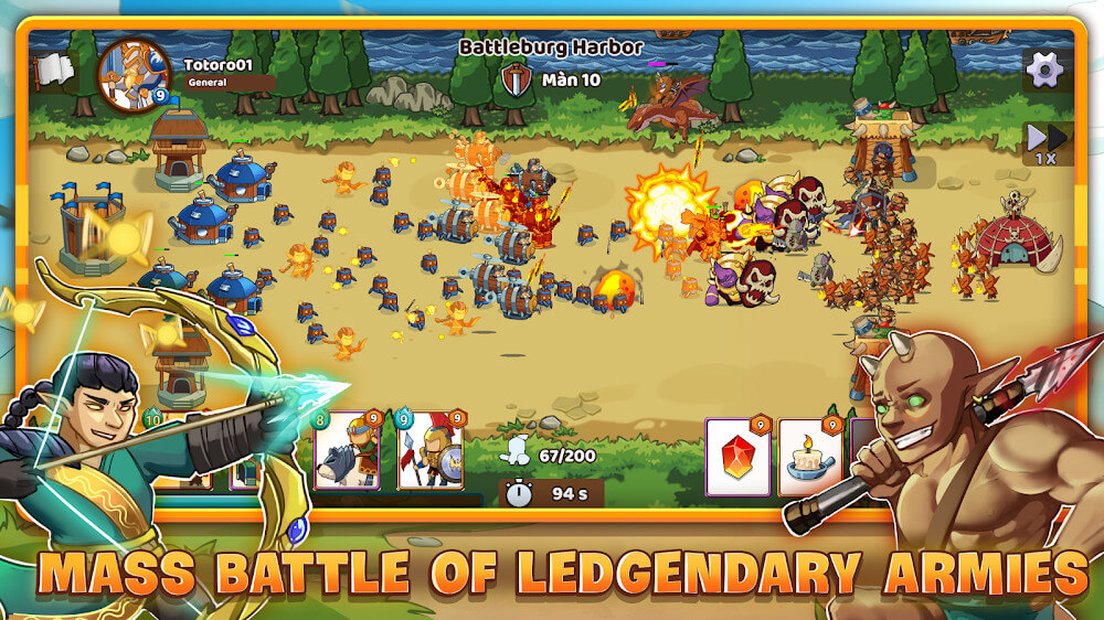 Clash of Legions v1.901 MOD APK (Unlimited Money)