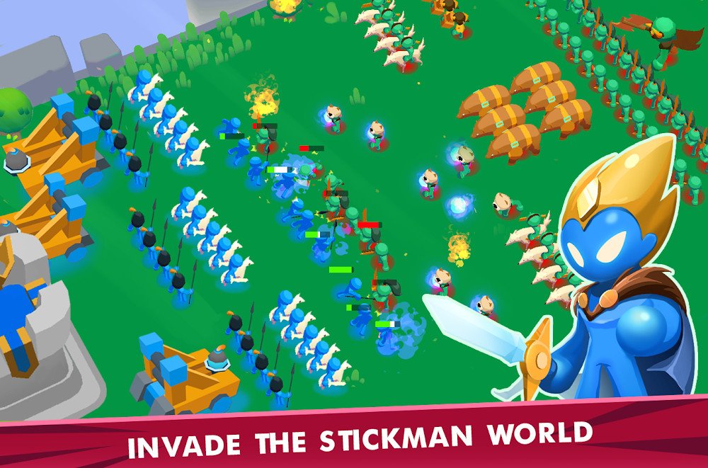 Clash of Stickman v48 MOD APK (Free Shopping) Download for Android