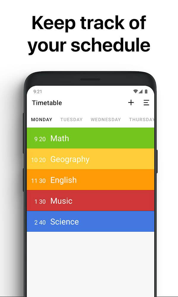 Class Timetable v4.1.3 APK + MOD (Pro Unlocked)