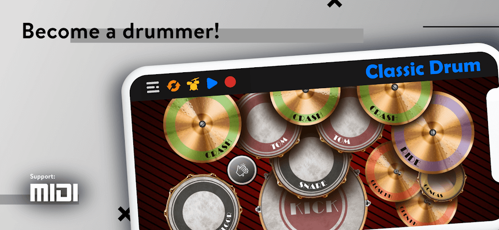 Classic Drum v8.39.6 MOD APK (Premium Unlocked)