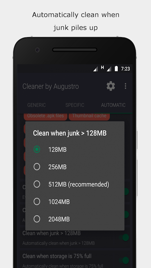Cleaner by Augustro v6.0.pro APK (Patched)