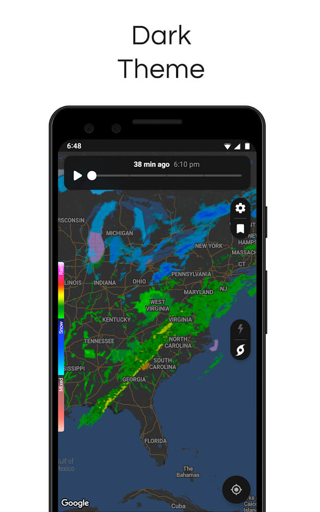 Clime: NOAA Weather Radar Live v1.72.7 MOD APK (Premium Unlocked)