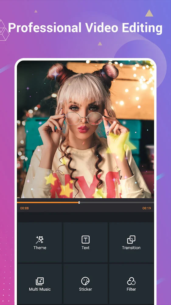 Clipvue - Video Editor v3.5.9 APK + MOD (VIP Unlocked)