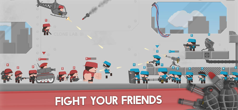 Clone Armies v9022.17.11 MOD APK (Menu/Unlimited Money, Unlocked)