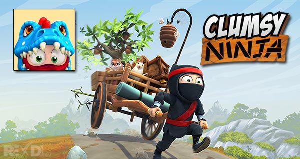 Clumsy Ninja 1.33.2 Apk + Mod + Data for Android