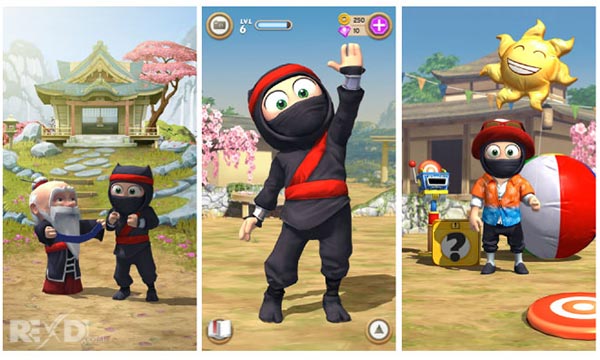 Clumsy Ninja 1.33.2 Apk + Mod + Data for Android