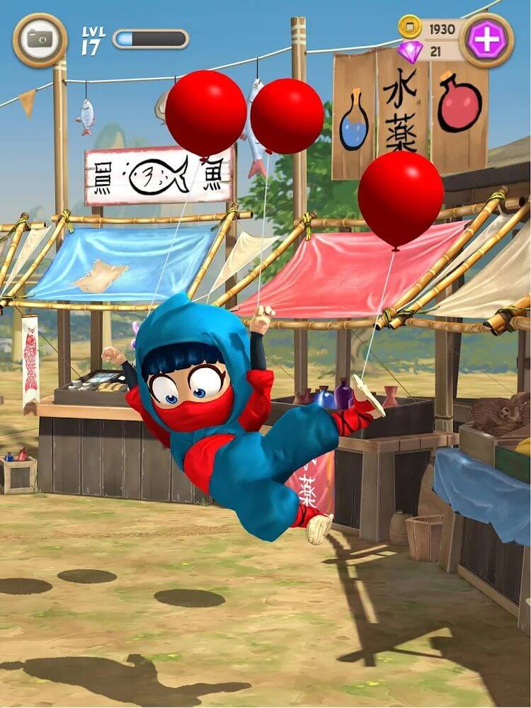 Clumsy Ninja v1.33.2 MOD APK (Unlimited Money)