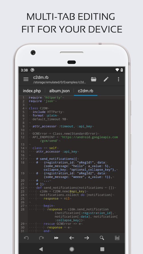 Code Editor v0.10.1 MOD APK (Premium Unlocked)