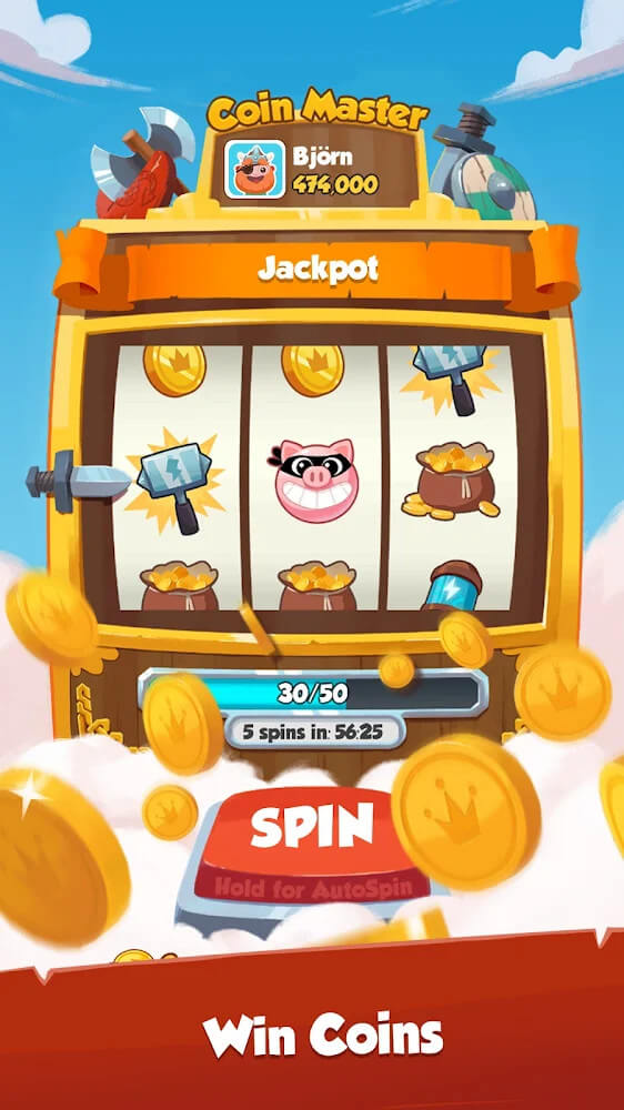 Coin Master v3.5.1750 MOD APK (Unlimited Cards, Unlocked)