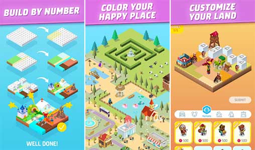 Color Land – Build by Number 1.14.1 Apk + Mod (Gold/Energy) Android