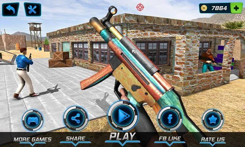 Combat Shooter 2 v2.6 MOD APK (Dumb Enemy)