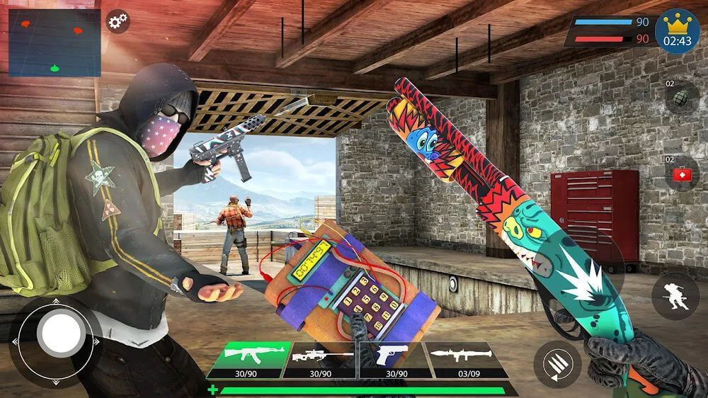 Commando Gun Shooting Games 3D v5.1 MOD APK (One Hit, Ammo, Speed)