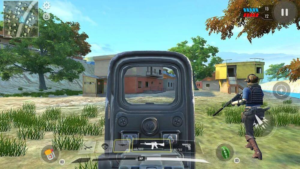 Commando War Army v1.1.23 MOD APK (God Mode, One Hit, Ammo)