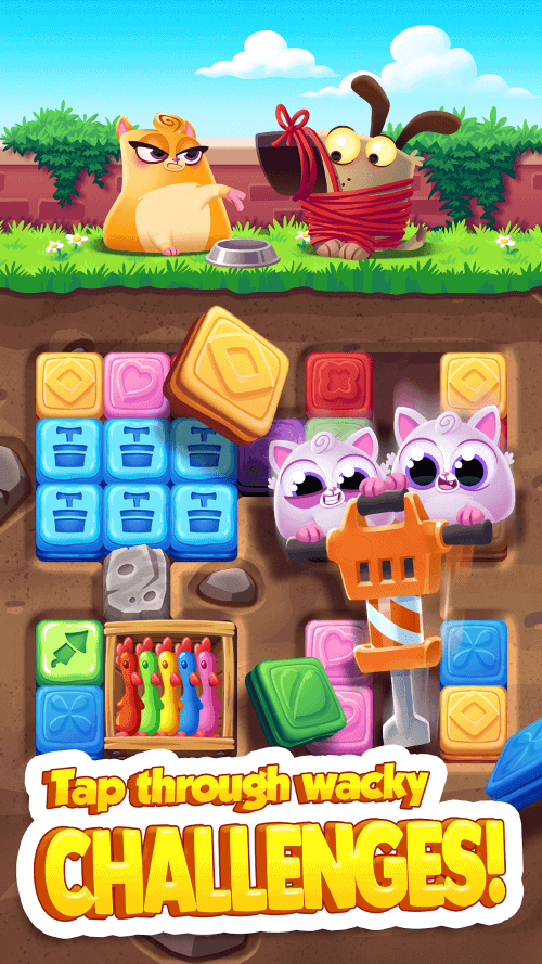 Cookie Cats Blast v1.42.0 MOD APK (Unlimited Gold/Lives)