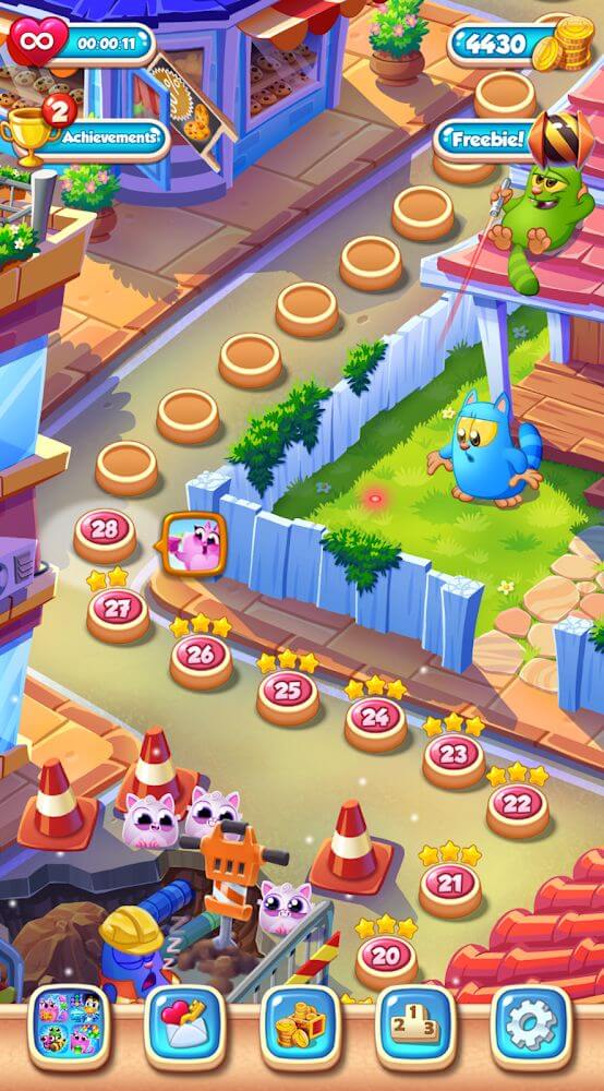 Cookie Cats Blast v1.42.0 MOD APK (Unlimited Money, Lives)